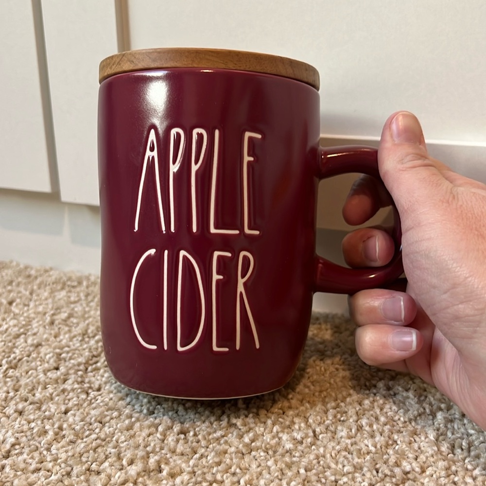 Rae dunn Apple cider mug